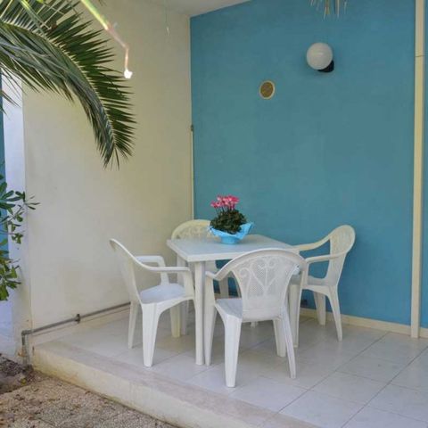CHALET 4 persone - Casetta in muratura - 1a fila
