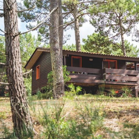 Chalet 2 personen - 2 personen (Logies en Ontbijt)
