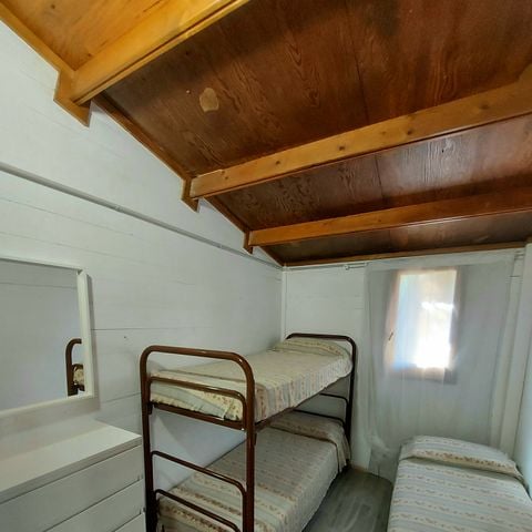 Bungalow 5 personen - Hout en baksteen B17