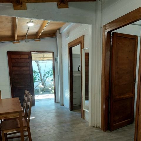 Bungalow 5 personen - Hout en baksteen B17