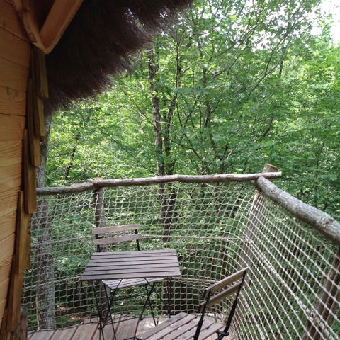 Accommodatie 4 personen - Cabane aux Fées (16 m²)