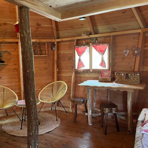 Accommodatie 4 personen - Cabane aux Fées (16 m²)