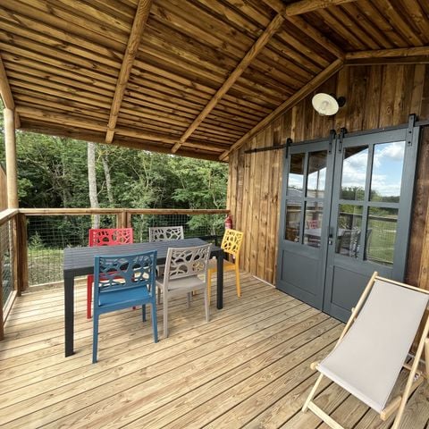 LODGE 5 personnes - Cabane Lodge Familiale (29 m² - 2 ch)