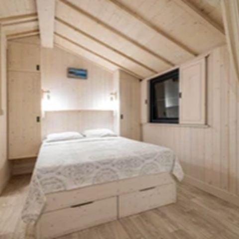 Lodge 2 personnes - Cabane duo - SPA - 17 m² - 1 chambre