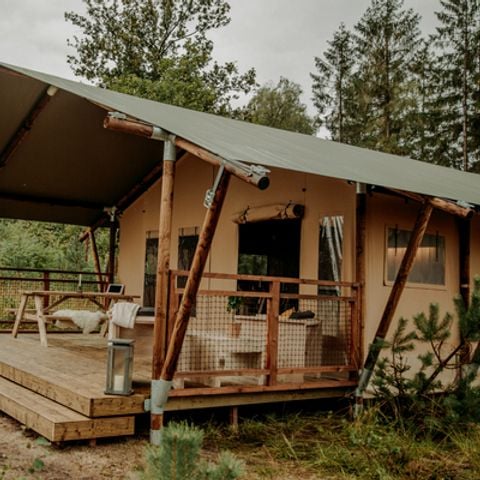 HÉBERGEMENT INSOLITE 7 personnes - Tente Safari Lodge (38 m² - 3 ch.)