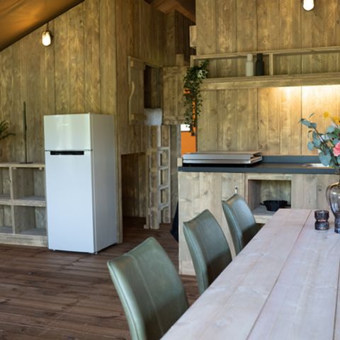 Accommodatie 7 personen - Safari Lodge tent (38 m² - 3 sl.k.)
