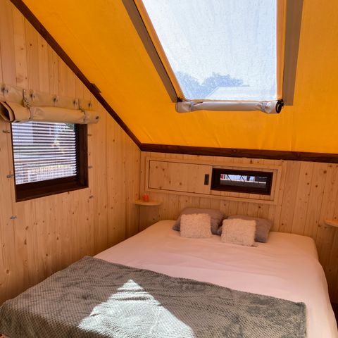 Accommodatie 4 personen - Camperhut (10 m² - 1 slm)