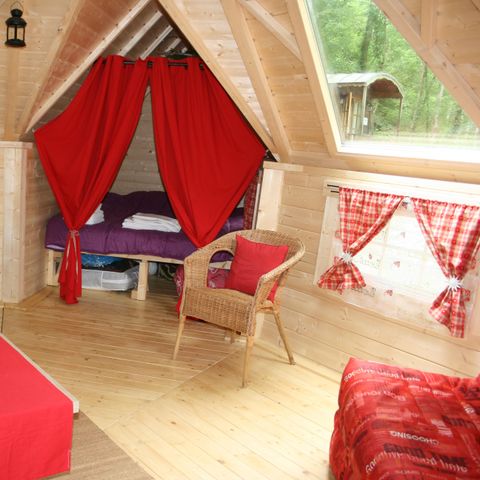 SISTEMAZION ATIPICHE 5 persone - Kota familiare (19 m² )