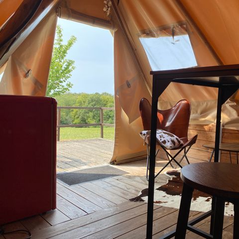 AUßERGEWÖHNLICHE UNTERKUNFT 2 Personen - Tipi Duo