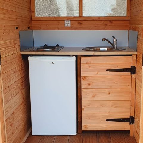 Accommodatie 4 personen - Comfort yurt (28 m² )