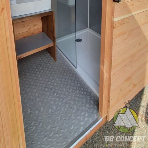 Accommodatie 4 personen - Comfort yurt (28 m² )
