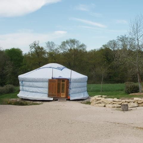 Accommodatie 4 personen - Yurt (28 m² )