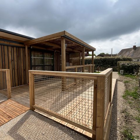 Lodge 4 personen - Cottage Lodge PMR (35 m² - 2 Schlafräume)