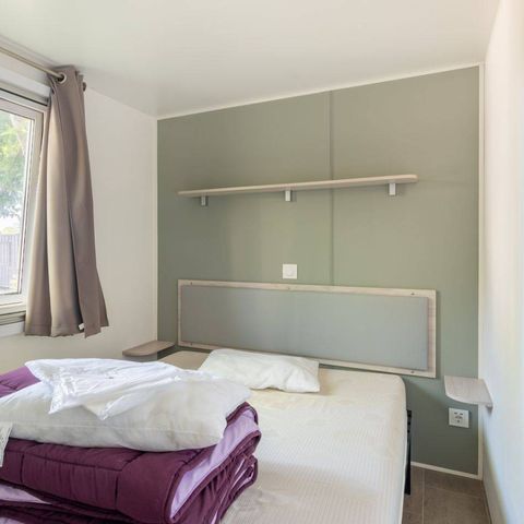 Stacaravan 6 personen - Stam - 2 slaapkamers - 30 m² - klein terras