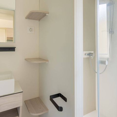 Mobilheim 6 Personen - Tribu - 2 Zimmer - 27 m² - große Terrasse