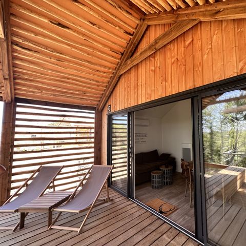 CHALET 5 persone - Lodge con 2 camere da letto e spa - Rustico