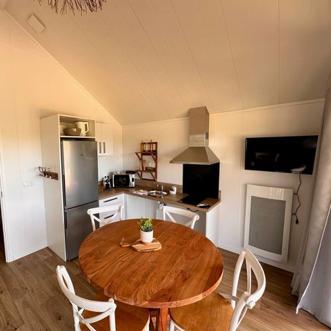 Chalet 4 personen - PRM aangepaste lodge met Spa - Bohème