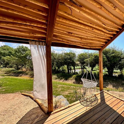 Chalet 4 personen - PRM aangepaste lodge met Spa - Bohème