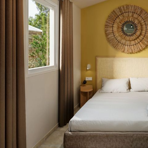 LODGE 4 persone - Lodge Ethnique (senza spa) 1 camera da letto + divano letto soggiorno