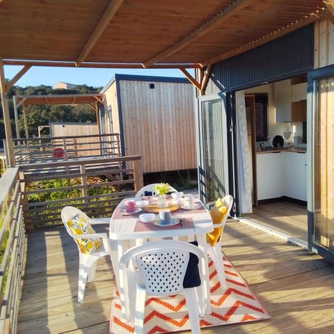 Mobile home 4 persons - 2 bedrooms - Premium