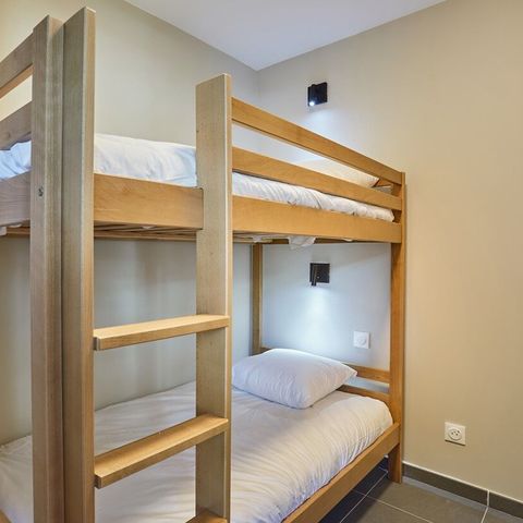 Wohnung 6 personen - 2-Zimmer-Kabine 6 Pers.