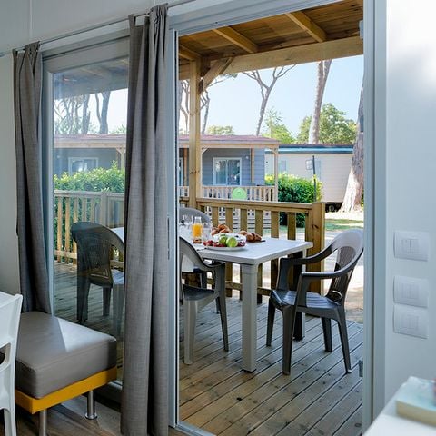 Stacaravan 6 personen - 3 slaapkamers