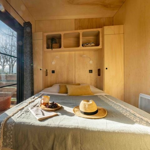 Accommodation 2 persons - Tiny House 1 bedroom with river view 2 pers.