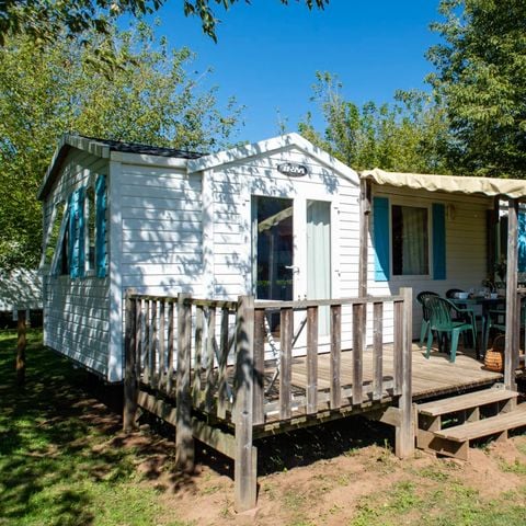 Stacaravan 4/6 personen - . Comfort met airconditioning - 2 slaapkamers