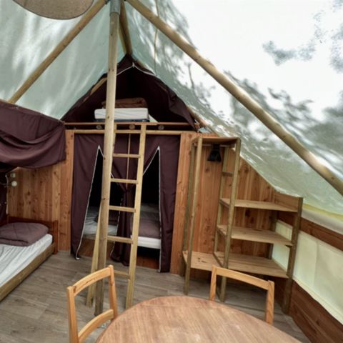 Safarizelt 6 personen - Hütte Akazie