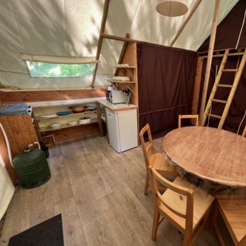 Safarizelt 6 personen - Hütte Akazie
