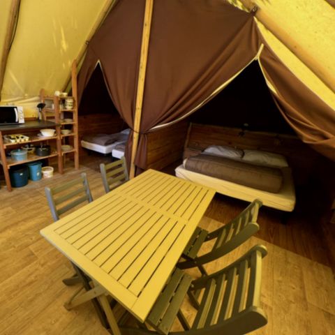 SafariZelt 4 Personen - Hibiskushütte