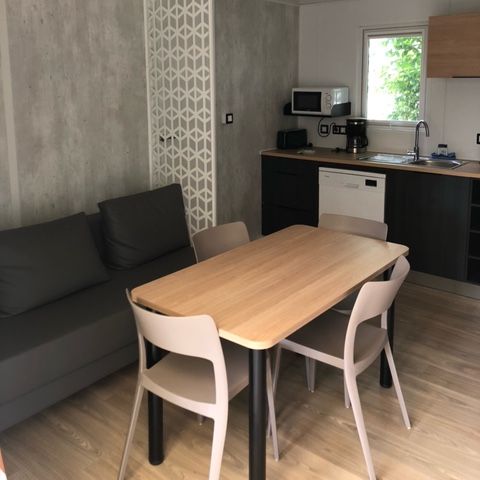 MOBILHOME 4 personnes - PREMIUM "PLUS" 2 ch 2 SDB 4 pers 