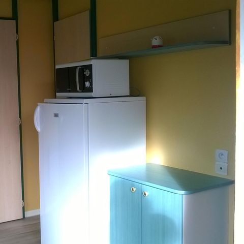 Chalet 4 personen - Hout COMFORT 2 slaapkamers 24m2