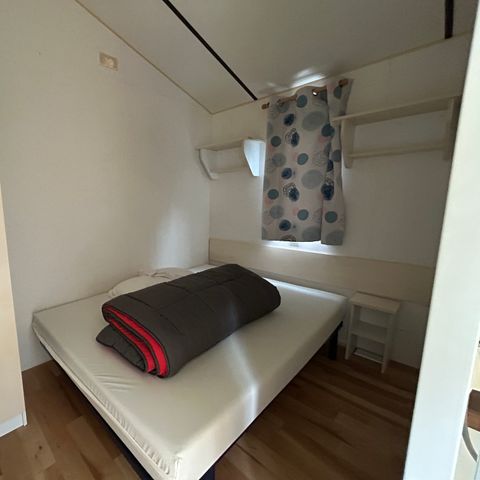 Stacaravan 4 personen - Mobil Home 1 bed comfort 2 personen (+2 mogelijk in extra bed)