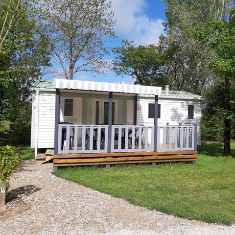 Mobile home 4 persons - ECO - 2 bedrooms - Ceiling height 2m10 - TV included