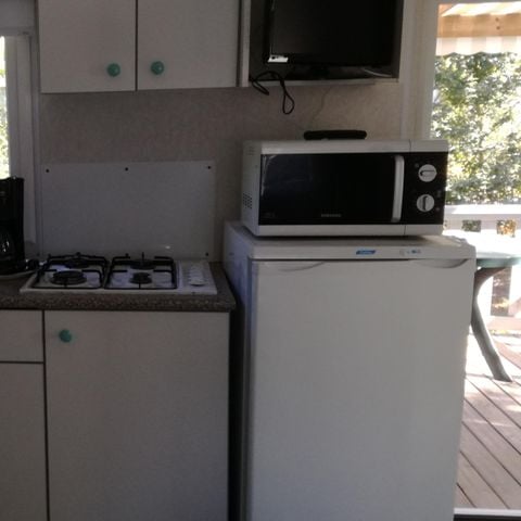 Mobilhome 4 personnes - ECO - 2 chambres - Sous plafond 2m10 - TV incluse