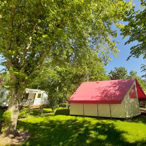 Safaritent 5 personen - Saharitent 2 kamers 21m2