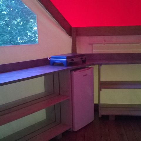 Safarizelt 5 Personen - Zelt Sahari 2 Zimmer 21m2