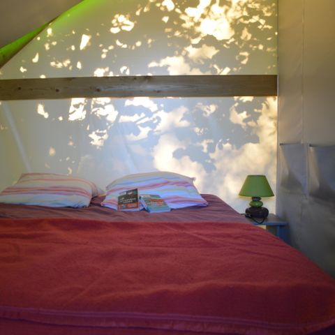 TENDA IN TELA E LEGNO 5 persone - Tenda Sahari 2 camere 21m2