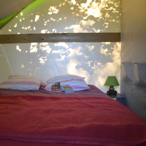 TENTE TOILE ET BOIS 5 personnes - TENTE SAHARI 2 CH 5 pers 1/5 pers