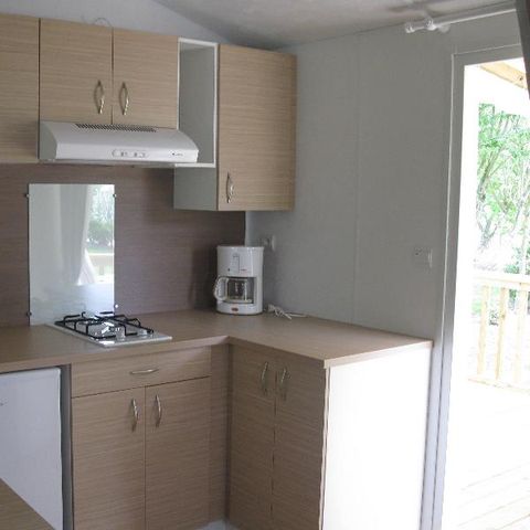 Mobilheim 5 Personen - Ohne Sanitäranlagen 2 Zimmer 5 Pers.