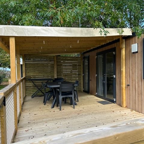 Stacaravan 6 personen - PREMIUM FAMILLE 3 slaapkamers 6 pers