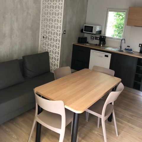 Mobile home 4 persons - MH 2 bedrooms 2 bathrooms PREMIUM 4 pers 1/4 pers