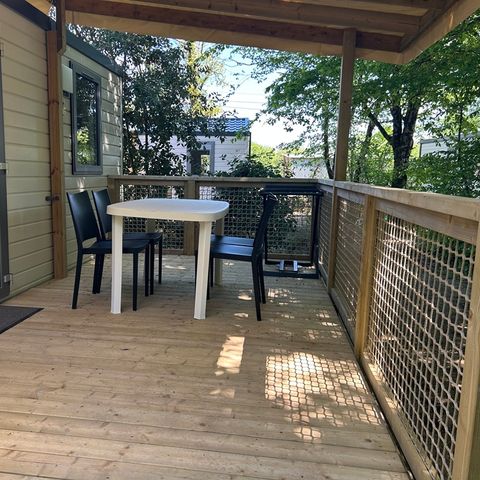 BUNGALOW 4 personnes - 1 chambre PREMIUM 2 pers (+2 possibles en lit d'appoint)