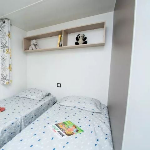 Stacaravan 6 personen - Cottage Romarin 4 Kamers 6 Personen Airconditioning Privé Spa