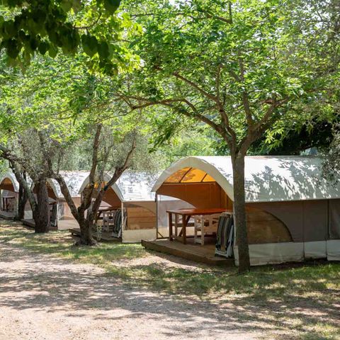 Ongewoon 2 personen - Canvas Lodge 32 m²