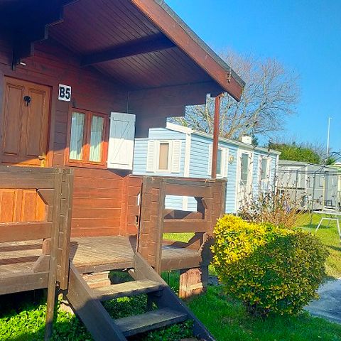 Stacaravan 2 personen - Bungalow 1 slaapkamer Huisdieren toegestaan