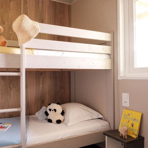 Stacaravan 6 personen - 3-slaapkamer Premium cabine