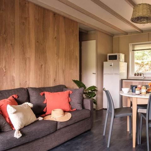 Stacaravan 6 personen - 3-slaapkamer Premium cabine