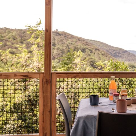 Stacaravan 6 personen - 3-slaapkamer Premium cabine